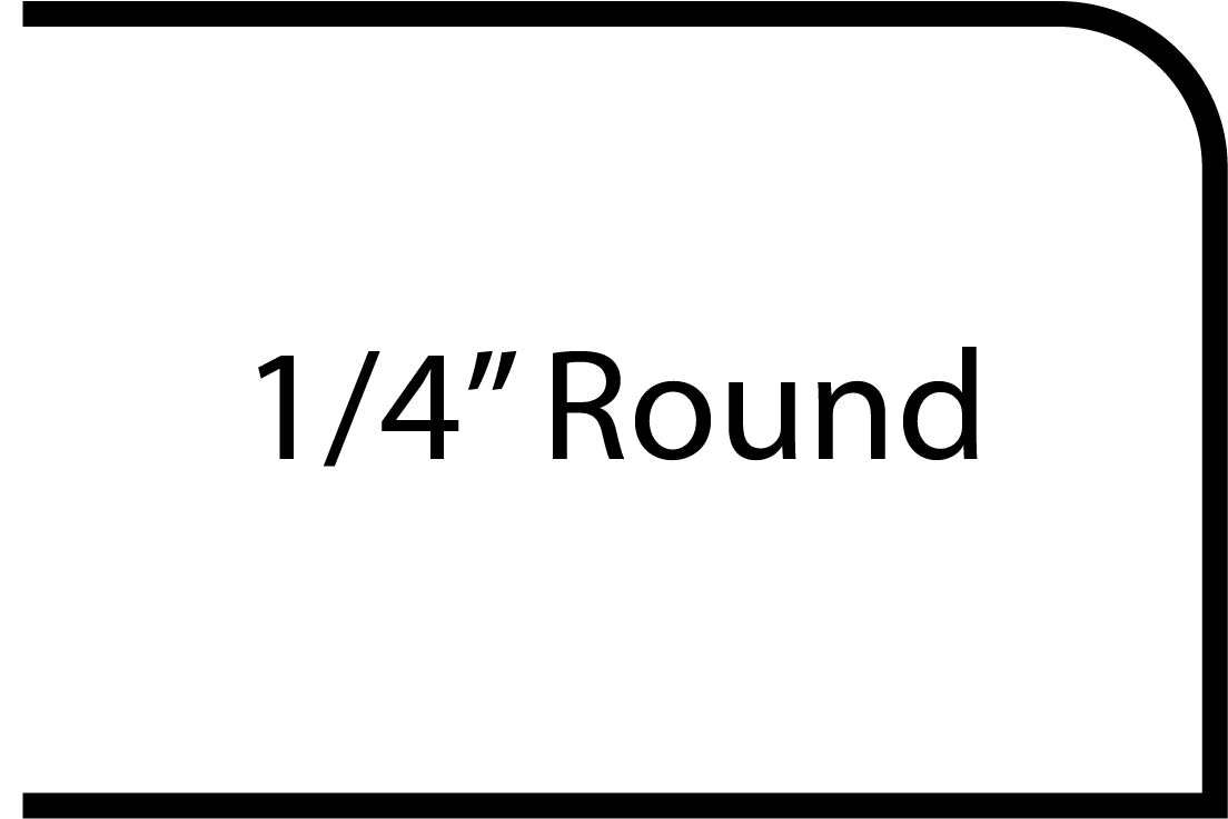 .25 Round1 countertop edge