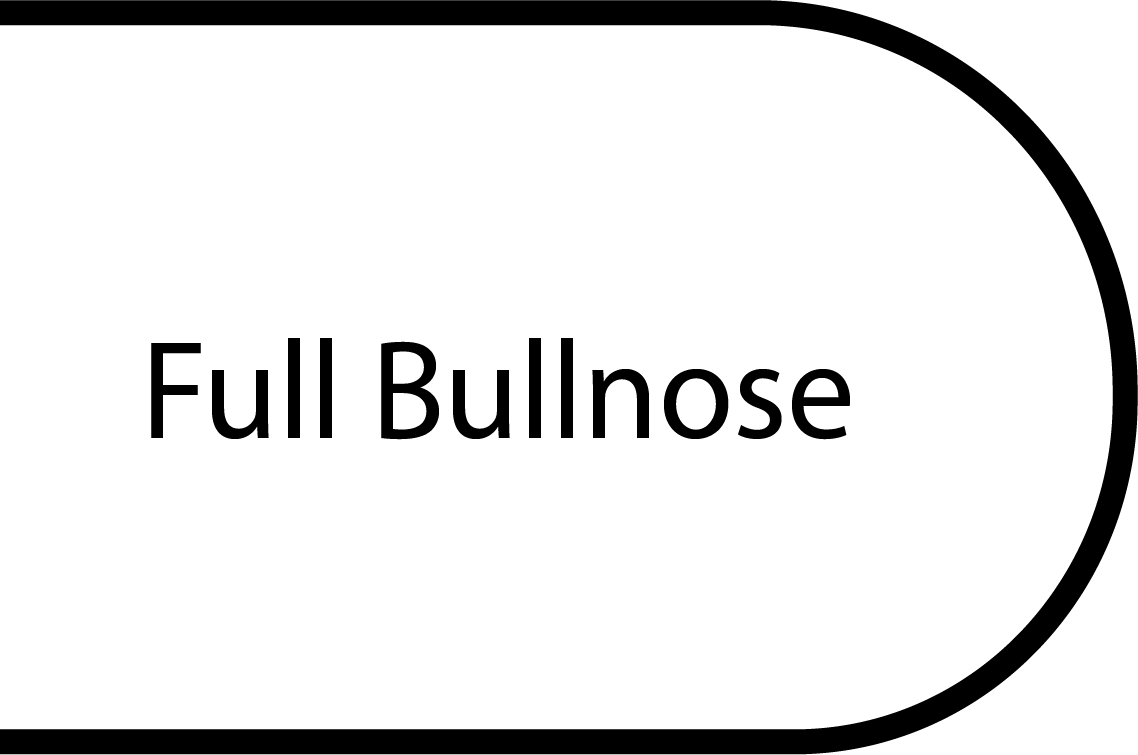 Full Bullnose cut Ogee 1 Dupont countertop edge